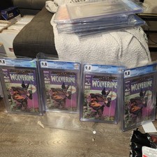 MARVEL KEY COMIC LOT: CGC 9.8 Marvel Comics Presents #1; Wolverine 1988 x4 picture