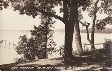 Lake Waubesa-Ro-Mi-Hoco Park-McFarland, Wisconsin WI-antique rppc picture