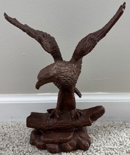 Red Mill MFG American Bald Eagle Wings Wooden Wood Figure 94 1994 # 413 8 1/2 picture