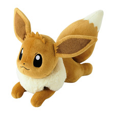 Pokemon Plush doll Life size Eevee Lying Down Japan NEW Pocket Monster picture