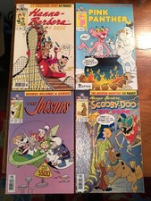 Harvey Comics 1992 Cartoon Lot Scooby-Doo NM -Jetsons Pink Panther HB Set VF/NM picture
