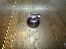 Glass Airflow Directional Bowl Cap - Wide 20mm Diamond Purple picture