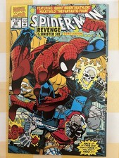 Spider-Man #23 Sinister Six Ghost Rider NEWSSTAND (Jun 1992 Marvel)Near Mint picture