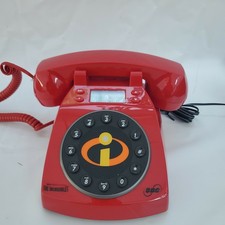 Disney Pixar The Incredibles SBC Red Collector's Phone in Box new mint picture