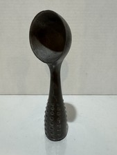 Antique 1920s-1930s SCOOP RITE Ice Cream Scoop Cast Aluminum Hobnail PAT PEND picture