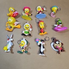 VTG Lot of (12) Warner Bros Looney Tunes PVC Figures Tweety Sylvester picture
