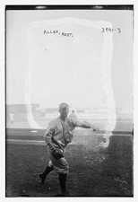 Frank Leon Allen,Boston NL,baseball,1917,Pitcher,Boston Braves,MLB,sports picture
