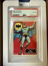 1966 THE BATMAN - BLACK BAT #1 - PSA 4 ROOKIE GRAIL picture