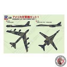 Pit-Road 1/700 Skywave US Air Force Aircraft Set 1 Plastic Model S46 picture