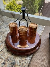 Trinidad Tobago Copper Drum Barrel Street Folk Art Sculpture Music Man Souvenir picture