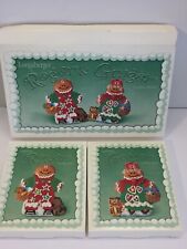 Longaberger Roger and Ginger Cookie Molds (2000)  #36536 NIB picture