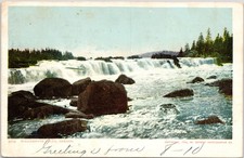 Willamette Falls Oregon Detroit Photographic Undivided Back Postcard picture