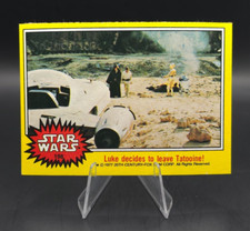 1977 Topps Star Wars #198 Luke Decides to Leave Tatooine Obi-Wan C3PO NM+ picture