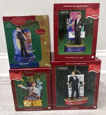 Lot of 4 Carlton Cards Heirloom Ornaments Frank Sinatra picture