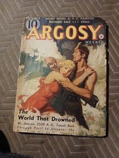 Argosy Part 4 Weekly May 4 1940 Vol. 298 #6 Richard Sale Scifi Stories Pulp Mag picture