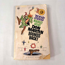 Mad Magazine Book. Mad's Maddest Artist. Don Martin Bounces Back. 1963 8th Prtg picture