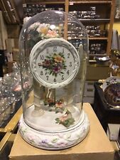 An AVON EXCLUSIVE WEIGHTED TABLETOP HUMMINGBIRD Clock Unused New In Box picture