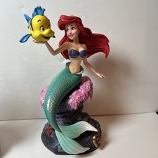 Beast Kingdom MC-051 The Little Mermaid Master Craft Ariel W Flounder 16” picture