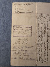 Antique 1908 Handwritten Deed of Trust Middlesex County VA Burnett Jones Family picture