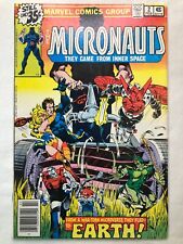 The Micronauts #2 February 1979 Vintage Bronze Age Marvel Comics Collectable picture