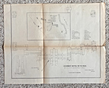 Original 1855 Plans For Government Hospital For Insane Army Navy Dist Columbia picture