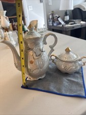 Betson Hand Painted Vintage Japan Teapot Or Coffee Pot & Matched Sugar Bowl NICE picture