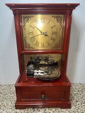 Dillard's Mr. Christmas Clock Symphonium - Music Box With 10 Discs Works Great picture