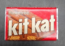 Rowntree’s Kit Kat Chocolate Bar Vintage Sealed Candy Bar Rare picture
