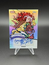 Topps 2026 Marvel Neon Manga Madness MMA-5 Rogue Autograph Rose Besch picture