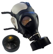 Kyng Tactical Israeli Style Respirator Gas Mask w/ Sealed 40mm Filter NEW picture