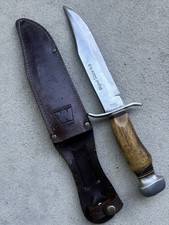 Vintage 1960-80 Sabre Monarch 171 Original Bowie Hunting Knife, Sheath Germany  picture