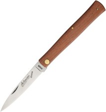 Antonini Siciliano Pocket Brown Kotib Wood 420 Stainless Folding Knife 90719L picture