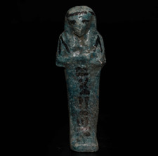 Authentic Ancient Egyptian Antiques Rare Ushabti Figurine Authentic BC picture