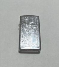 Vintage Small ZIPPO LIGHTER Chrome Lightly Used picture