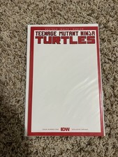 Teenage Mutant Ninja Turtles Blank Limited To 250 Rare Charity Promo NYCC 2023 picture