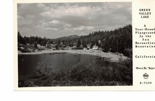 GREEN VALLEY LAKE CA California - Real Photo postcard by Frashers picture
