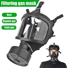 Full Face Gas Mask, Gas Masks Survival Nuclear and Chemical with 40Mm Activated picture