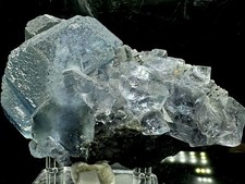 Water Clear FLUORITE *Sanming, Fujian, China* (video color more accurate) picture