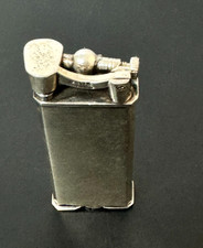 Vintage Mexican Sterling Silver Lift-Arm Petrol Pocket Or Table Lighter ~ 815 picture