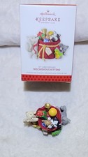 Hallmark Ornament  2013 Mischievous Kittens 15th Anniversary KOC Club Member picture
