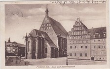 Ancient Ak, Freiberg IN Saxony, Cathedral And Albertmuseum, 1928 picture