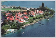 Postcard LAKE CHELAN SHORES Chelan, Washington Aerial View picture