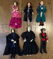 Harry Potter (HP) MATTEL Dolls Lot of 6 + Accessories (USED) picture