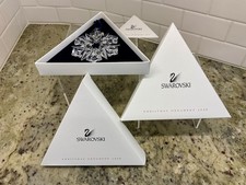 SWAROVSKI 1999 Annual Star Ornament With Box Sleeve Paperwork and COA MPN 990001 picture