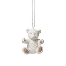 Wedgwood Baby's First Christmas Pink Porcelain Ornament picture