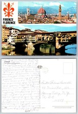 Continental Firenze Florence City Views Postcard picture