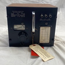 1951 General Radio Company Precision Condenser, Model 722D, 110 & 1100 uuF picture