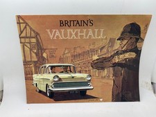 1960 1959 Vauxhall Vintage Original Car Brochure Catalog - General Motors GM picture