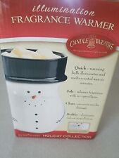 Candle Warmers - Ceramic Snowman Electric Candle Warmer - 6-1/2