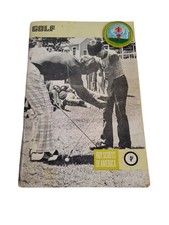 1977 Boy Scouts of America Golf Instruction Manual w/ Golfing Badge picture